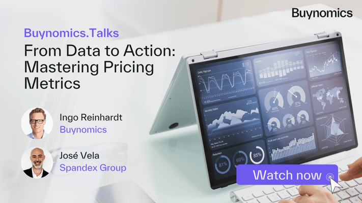 Buynomics.Talks: From Data to Action: Mastering Pricing Metrics