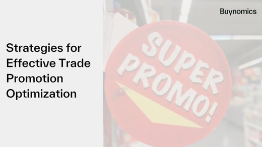 Strategies for Effective Trade Promotion Optimization