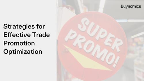 Strategies for Effective Trade Promotion Optimization