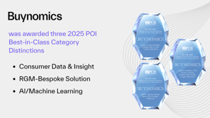 Buynomics Receives 2025 POI Best-in-Class Category Distinctions