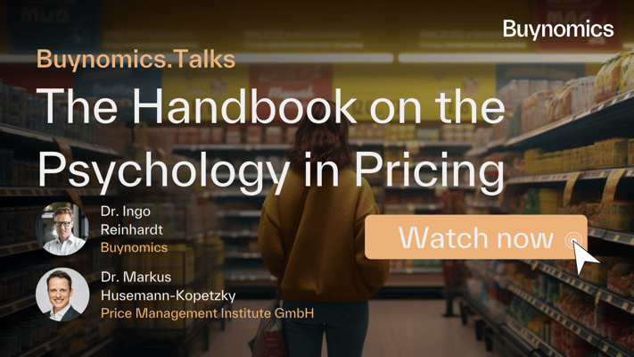 Buynomics.Talks: The Handbook on the Psychology in Pricing