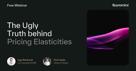 Webinar: The Ugly Truth Behind Pricing Elasticities