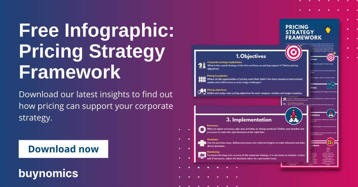 Infographic Pricing Strategy Framework Banner
