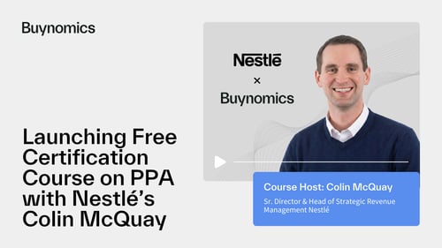 Buynomics Launches Free Certification Course on PPA with Nestlé's Colin McQuay
