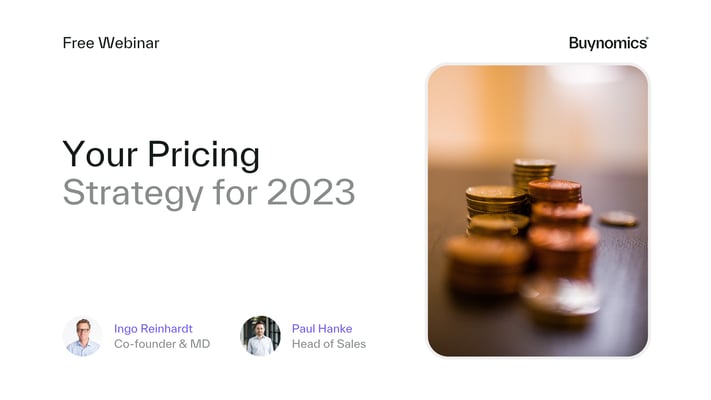 Webinar: Your Pricing Strategy for 2023