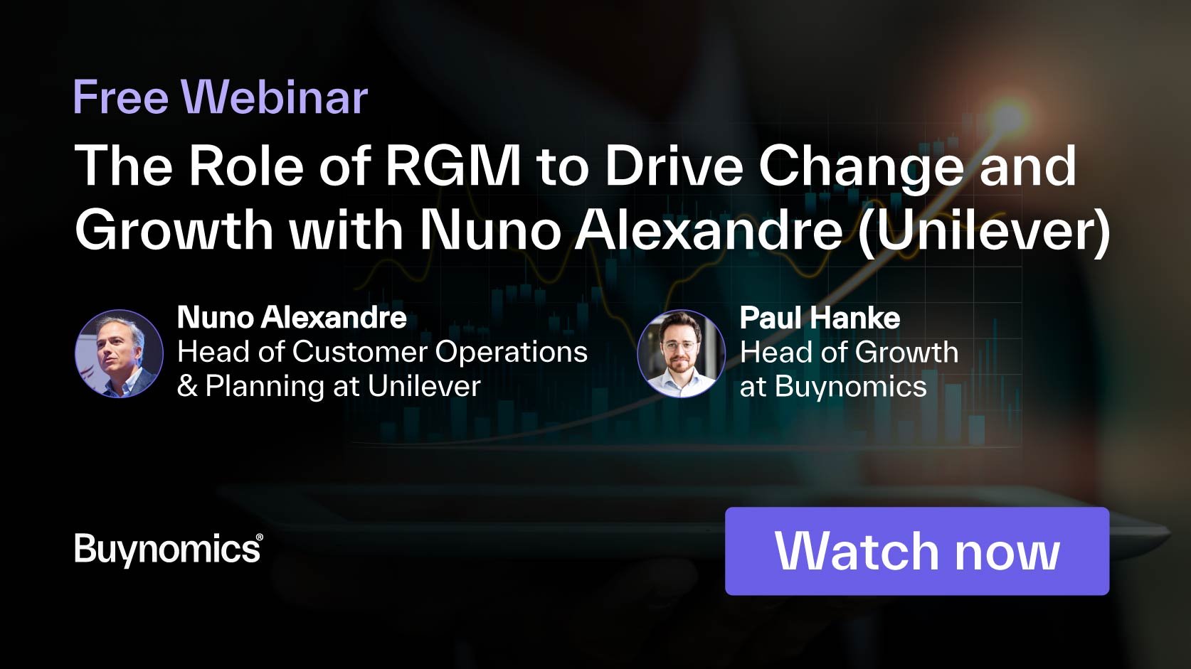 webinar cover image The Role of RGM to Drive Change and Growth with Nuno Alexandre (Unilever)
