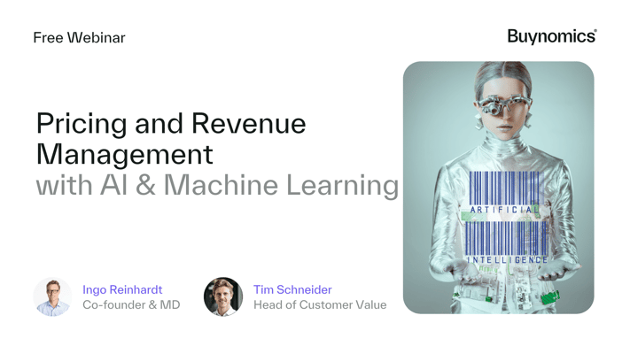 Webinar: Pricing and Revenue Management with AI and Machine Learning