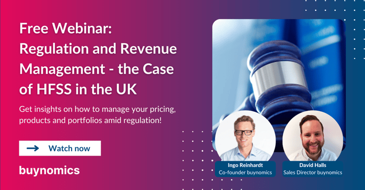 Webinar: Regulation and Revenue Management - HFSS in the UK