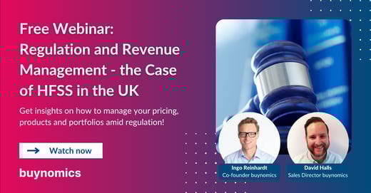 Webinar: Regulation and Revenue Management - HFSS in the UK