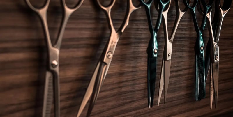 Old fashioned scissors are similar to archaic pricing tools