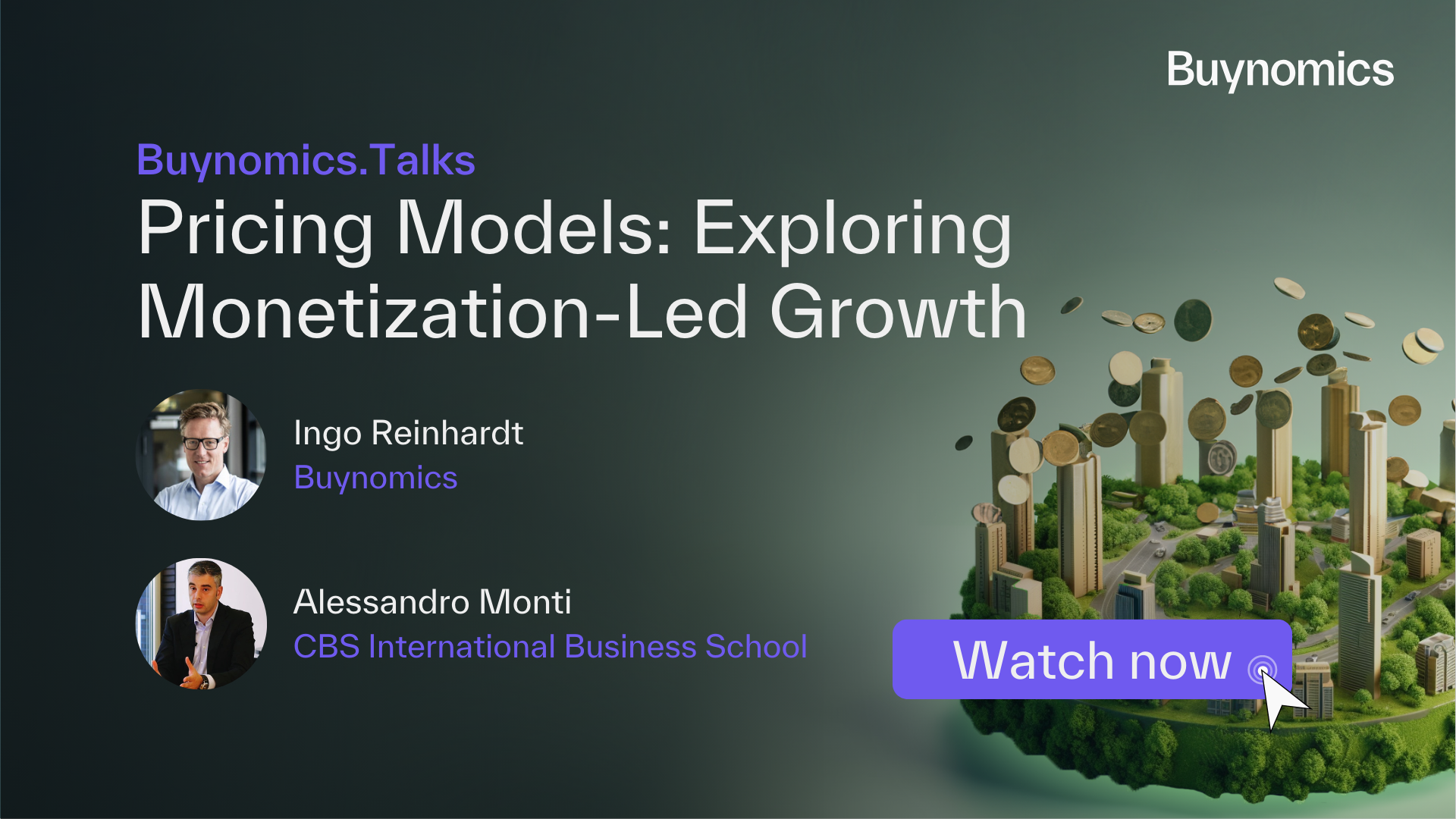 Buynomics.Talks: Pricing Models: Exploring Monetization-Led Growth with Alessandro Monti