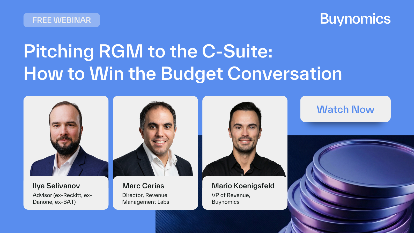 Elango Rgm Pitching RGM to the C-Suite Panel | Webinar