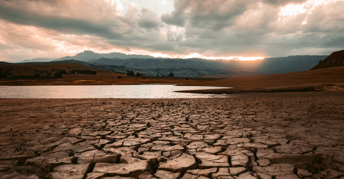 Desert landscape symbolizes inflationary environment