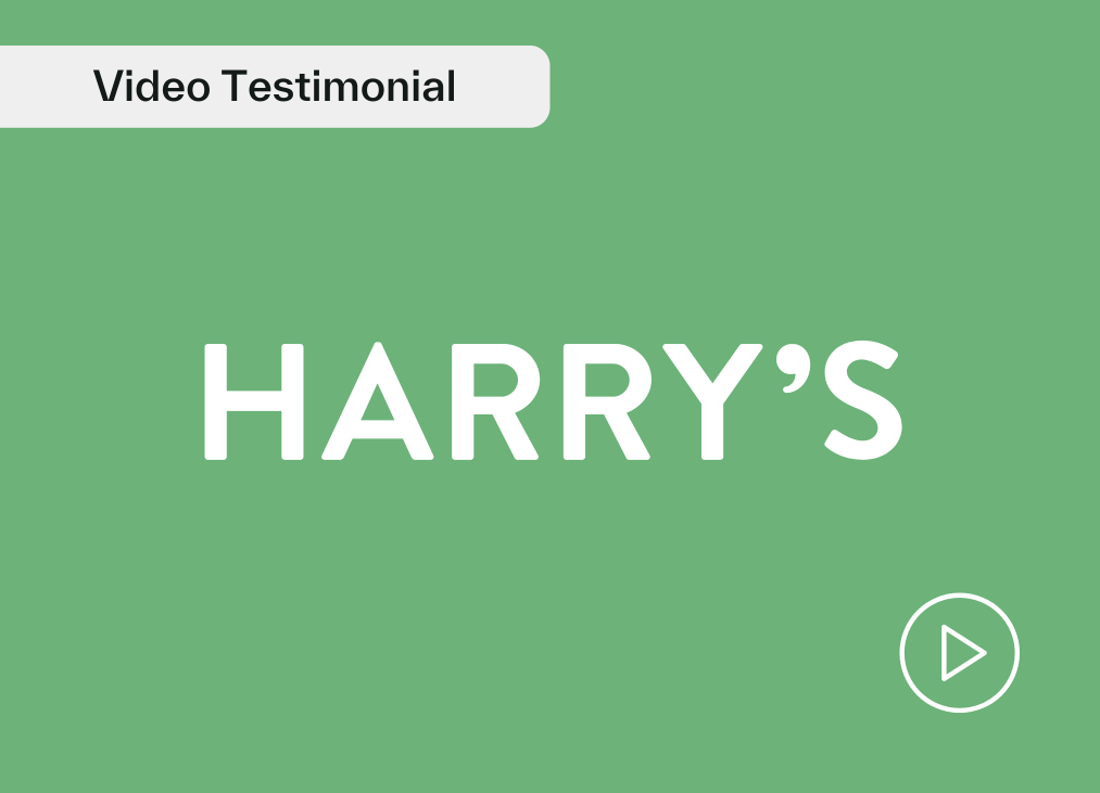 Harrys video testimonial