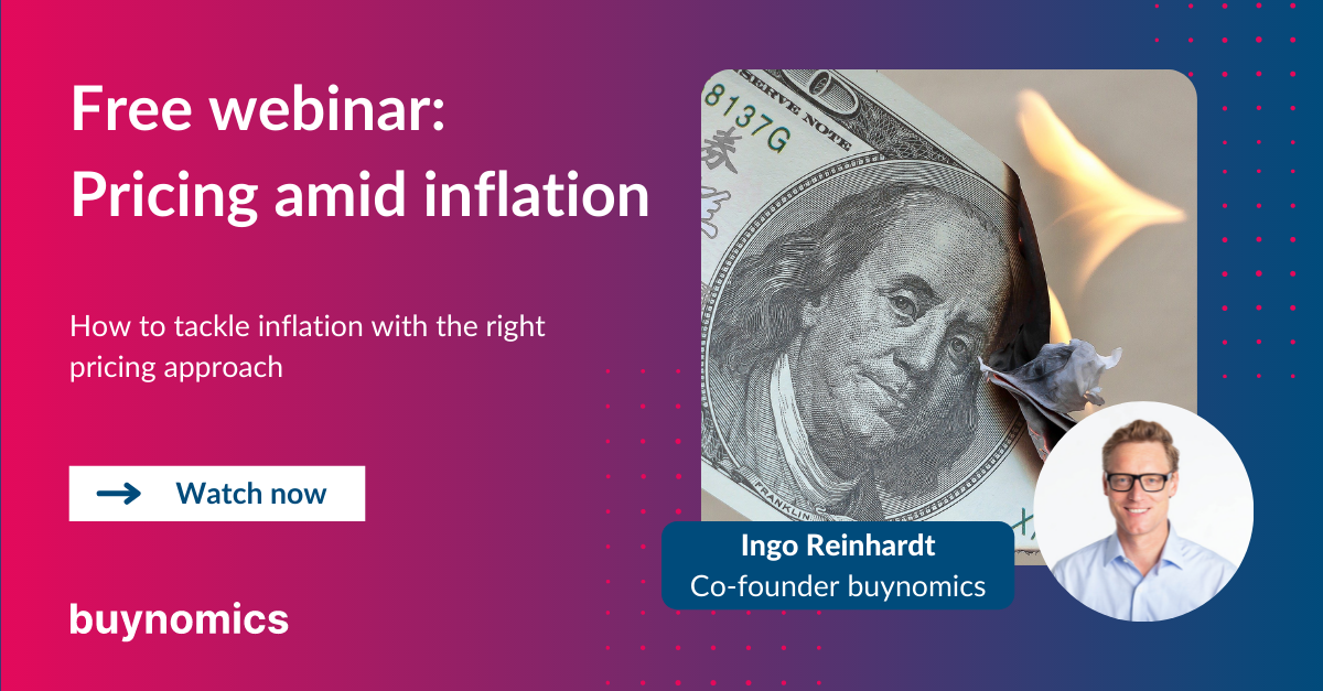 buynomics Webinar on Pricing amid Inflation